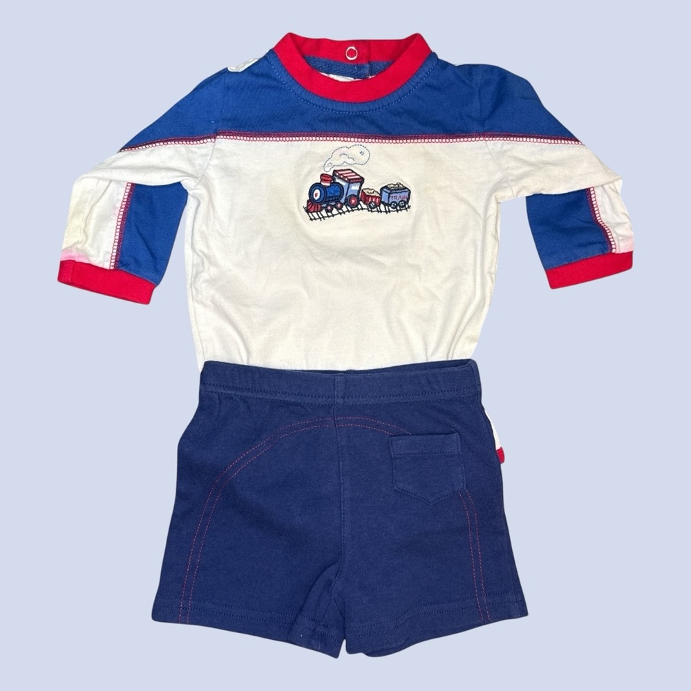 Okie Dokie Vintage Train Outfit